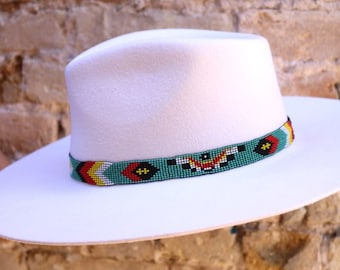 Western Beaded Arrow Hat Band