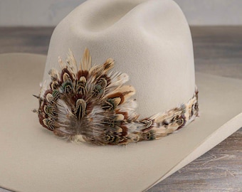 Feather Hat Band for Cowboy Hat – Avalon Western Hat Accessory