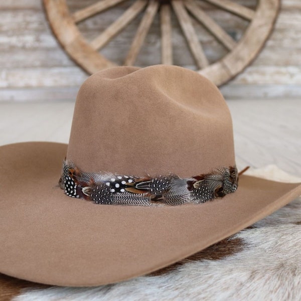 Western Feather Hat Band | Spotted Eagle