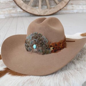 Western Feather Hat Band - Stellar 画像 3