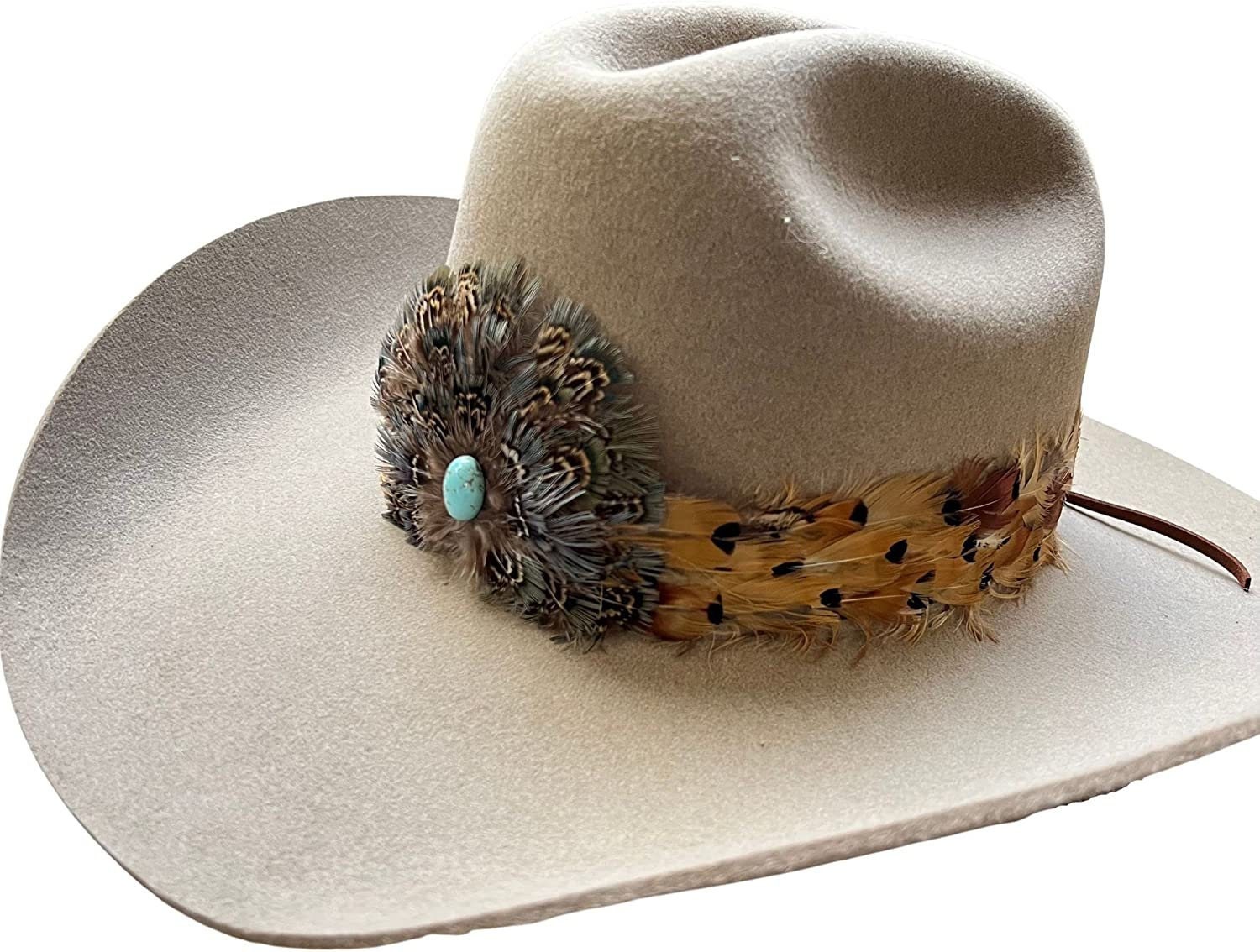 Buckaroo Cowboy Hat Feather Western Hat Feather, Buckaroo Hat