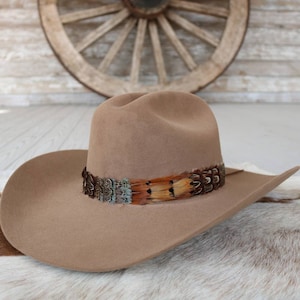 Western Feather Hat Band - The Shikoba I