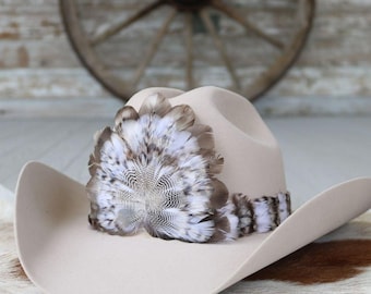 Western Feather Hat Band - Osprey
