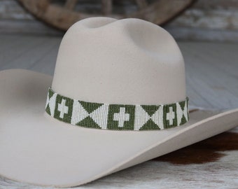 Beaded Hat Band - Everest