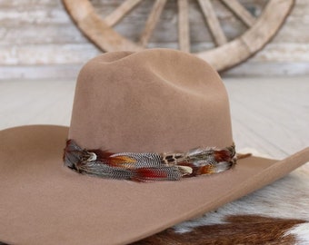 Western Feather Hat Band | Dripping Springs