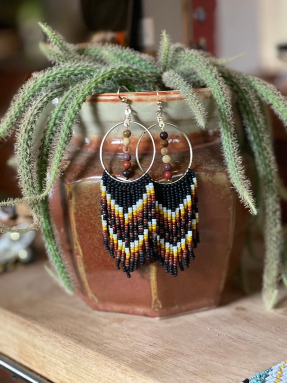Ocean 2024 jasper earrings