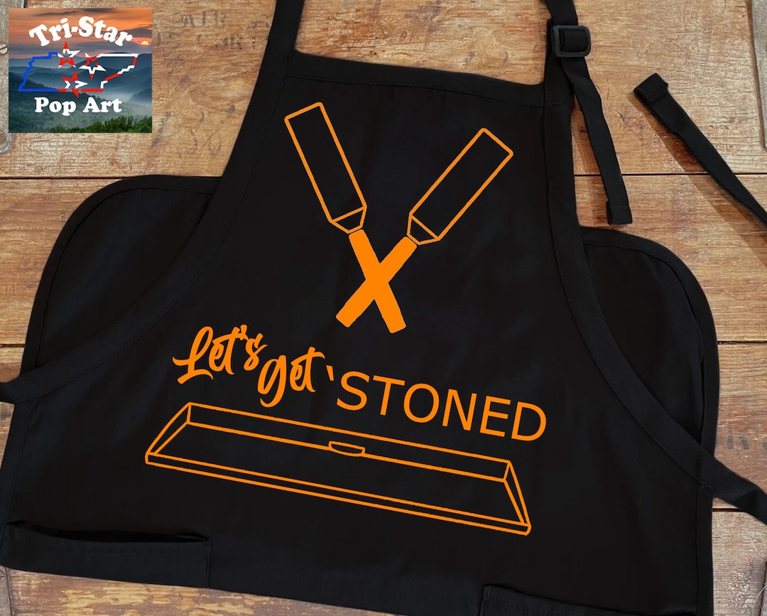 Blackstone Griddle Apron 'stoned Black One Size Fits All Etsy