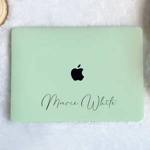 Mint Green Hard Cover MacBook Case, MacBook Pro 14 2021, MacBook M1 Pro 13, Air 13 Case MacBook Pro 16, MacBook 2021 Pro 15 Case