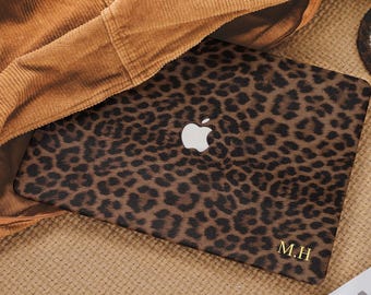 Tawny Leopard Print MacBook Case, MacBook Pro 14 2026, MacBook M1 Pro 13, Air 13 Case MacBook Pro 16, MacBook 2021 Pro 15 Case, Neo A18 Pro