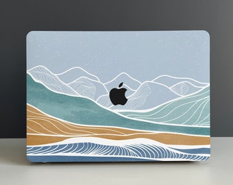 North Pole Glacier Hard Cover MacBook Case, MacBook Pro 14 2021, MacBook M1 Pro 13, Air 13 Case MacBook Pro 16, 2021 MacBook Pro 15 Case