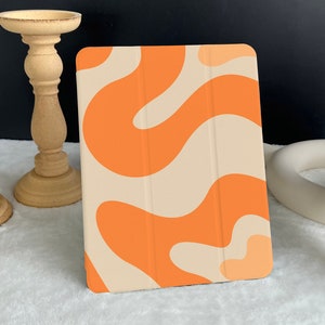 Love Orange River iPad case, New iPad Air 5 2022 iPad Pro 12.9&#39;&#39; 2021 iPad Mini 6 case iPad 9.7&quot;/ 10.2&quot;/ 10.9&quot;/ 11 inch Custom iPad