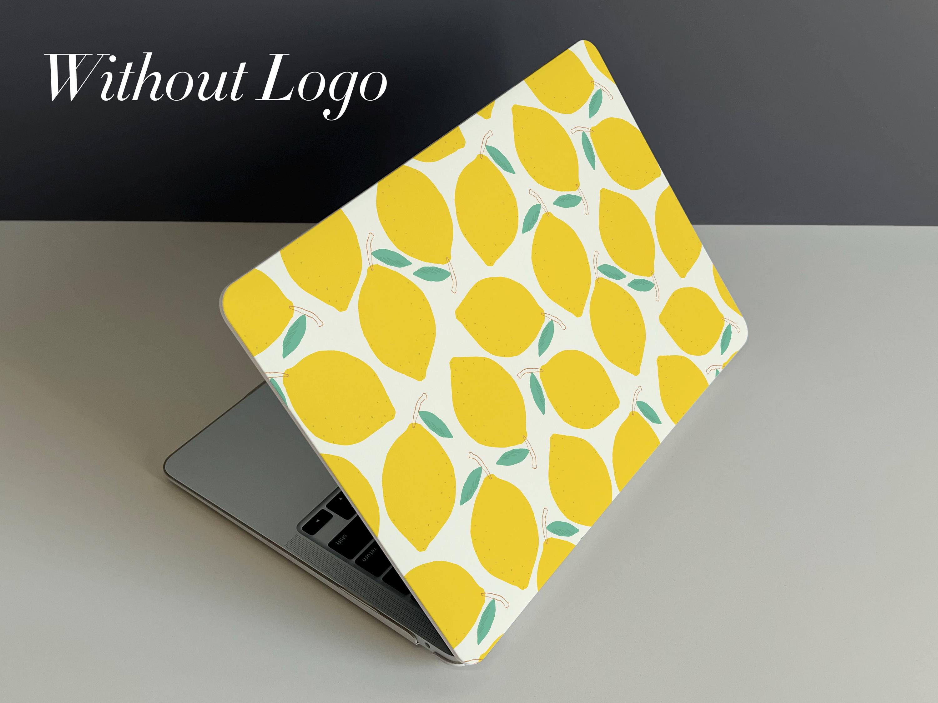 Lemon Pattern Hard Cover MacBook Case, MacBook Pro 16 Mac M1 M2 M3