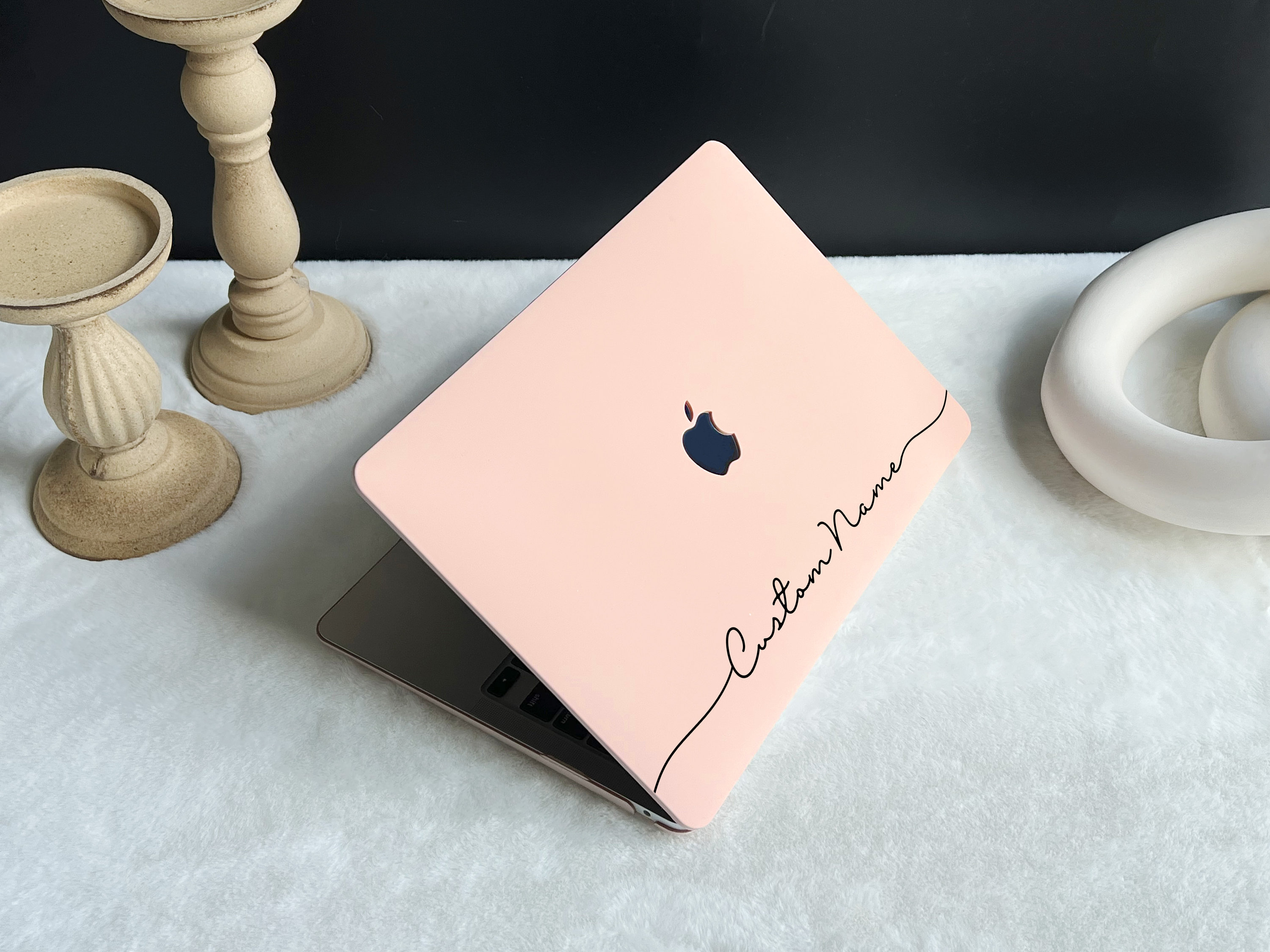 Apple - MacBook Pro 9,2 ピンクケース付 Paris Pink MacBook Shell Case Decal Cover for New MacBook M1