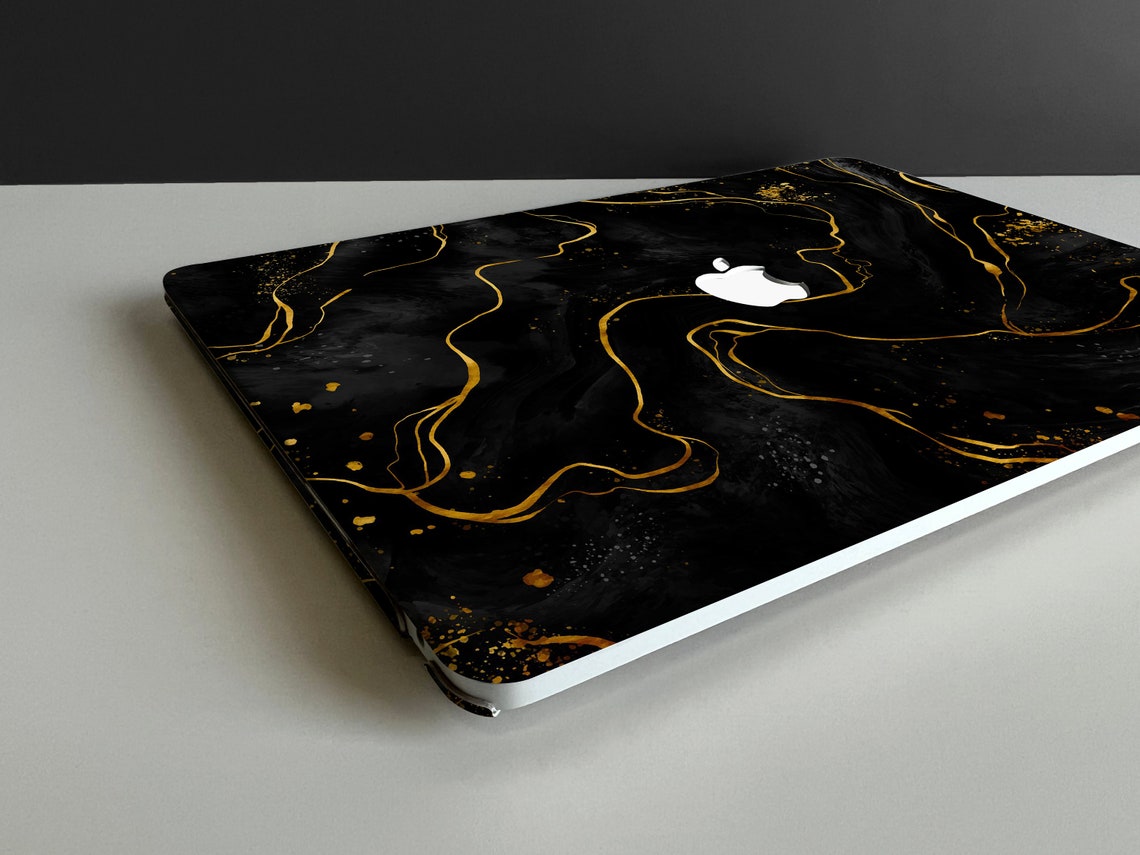 Lava Art Black Hard Cover Macbook Case Macbook Pro 14 2021 - Etsy