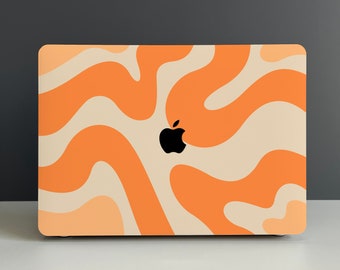 Love Orange River Hard Cover MacBook Case, MacBook Pro 14 2021, MacBook M1 Pro 13, Air 13 Case MacBook Pro 16 MacBook 2021 Pro 15 Case