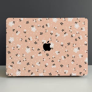 Lovely Florals Hard Cover MacBook Case, MacBook Pro 16 Mac M1 M2 M3 A2337 A2681 A2338, MacBook Air 13/15 MacBook Pro 13/14/15 Cover