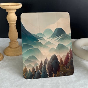Enchanted Forest iPad case, New iPad Air 5 2022 iPad Pro 12.9&#39;&#39; 2021 iPad Mini6 case iPad 9.7&quot;/ 10.2&quot;/ 10.9&quot;/ 11 inch Custom iPad