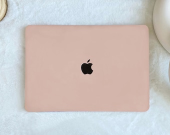 ローズピンク ハードカバー MacBook ケース、MacBook Pro 14 2021、MacBook M1 Pro 13、Air 13 ケース MacBook Pro 16、MacBook 2021 Pro 15 ケース
