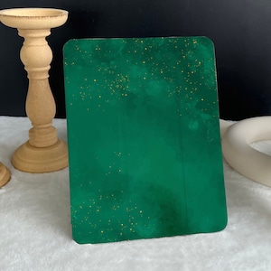 Etui na iPada Jade Green Lake, nowe etui na iPada Air 5 2022, iPada Pro 12,9&#39;&#39; 2021, iPada Mini 6, iPada 9,7&quot;/ 10,2&quot;/ 10,9&quot;/ 11&quot; na zamówienie