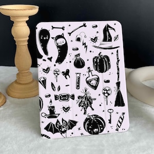 Halloween Graffiti iPad case, New iPad Air 5 2022 iPad Pro 12.9&#39;&#39; 2021 iPad Mini 6 case iPad 9.7&quot;/ 10.2&quot;/ 10.9&quot;/ 11 inch