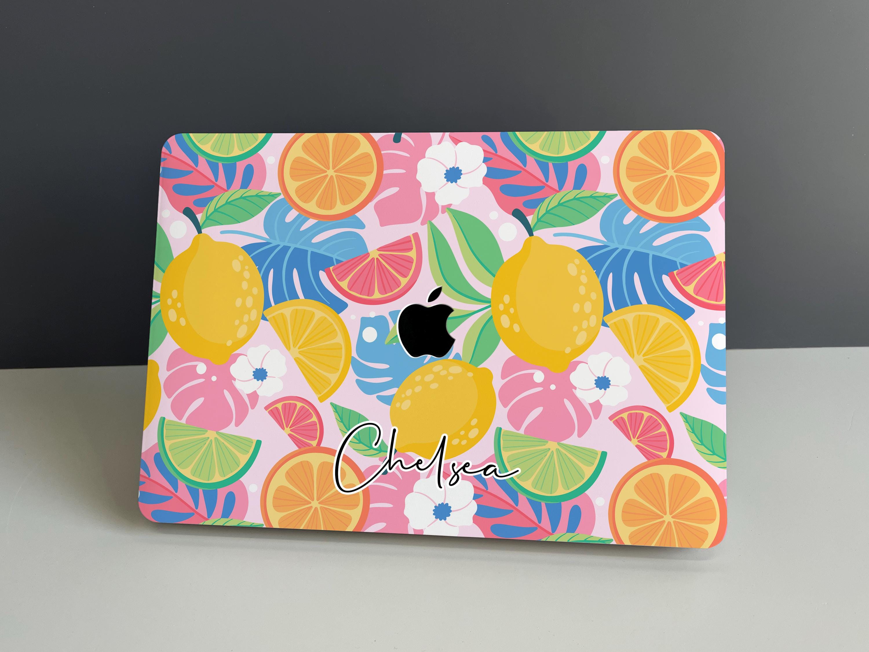 Summer Lemon Tropical Hard Cover MacBook Case, MacBook Pro 16 Mac