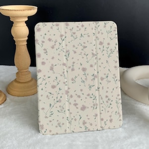 Elegante Crushed Florals iPad Hülle, neue iPad Pro 11&quot;13&quot;2024 iPad 10.9&quot; 10th Air 5/4 2022 iPad Mini 6 iPad 12.9&quot;/10.2&quot;/11&#39;&#39; iPad Cover