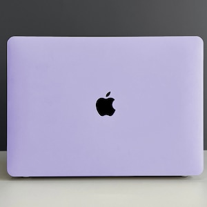 Lavender Purple Hard Cover MacBook Case, MacBook Pro 14 2021, MacBook M1 Pro 13, Air 13 Case MacBook Pro 16, MacBook 2021 Pro 15 Case