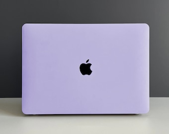 Lavender Purple Hard Cover MacBook Case, MacBook Pro 14 2021, MacBook M1 Pro 13, Air 13 Case MacBook Pro 16, MacBook 2021 Pro 15 Case