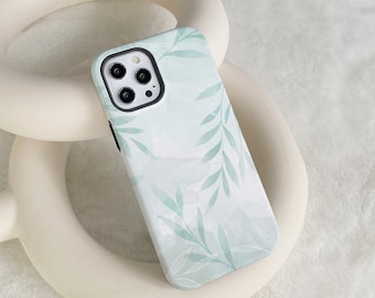 Capa personalizada para iphone 13, salgueiro verde fresco, para apple iphone 13 pro max iphone 12 11 pro max iphone 7plus 8plus x xs xr xsmax