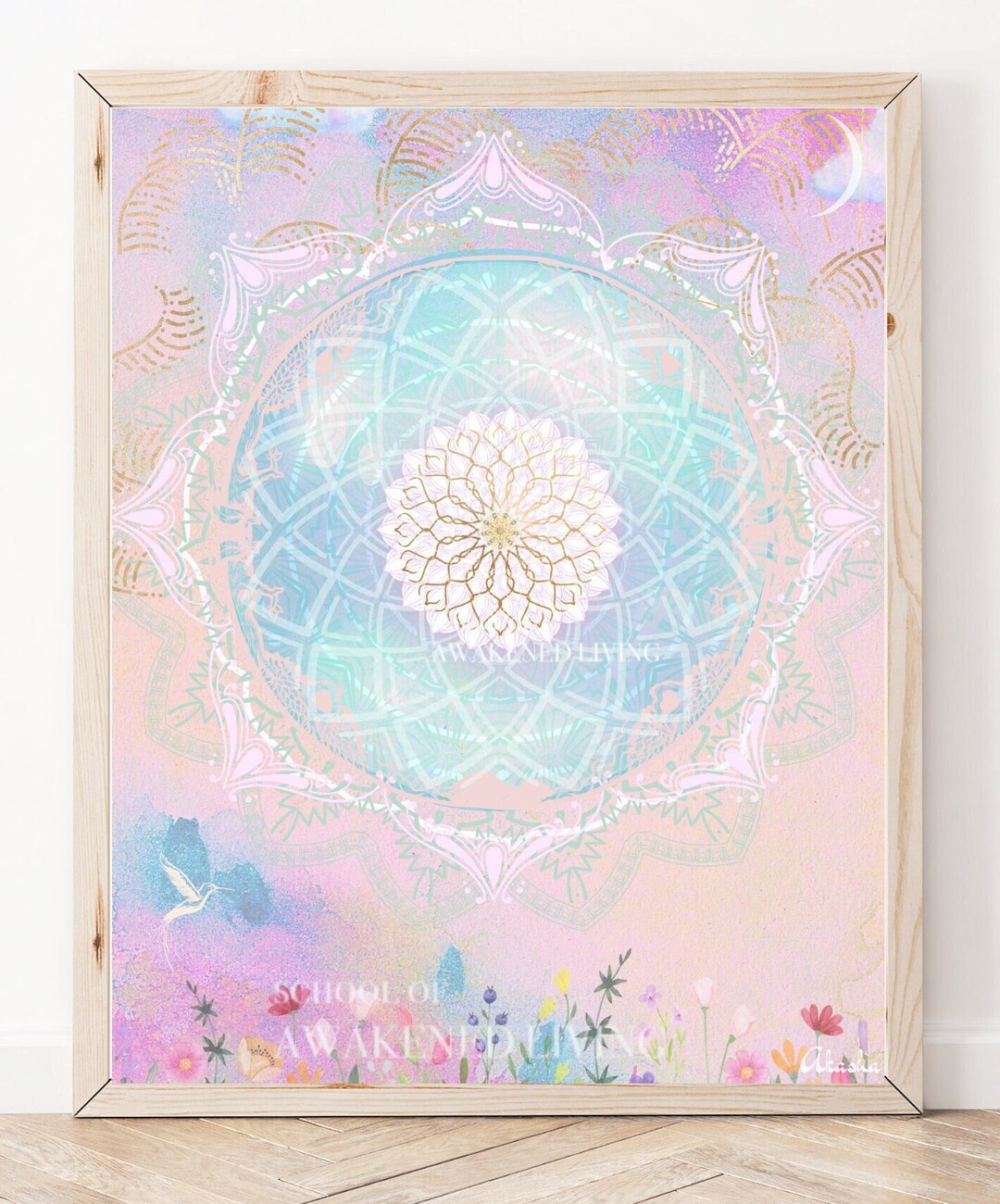 Healing the Heart Art Print: Light Code Activation (digital Download ...