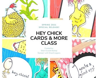 Hey Chick Cards & More Class PDF Tutorial