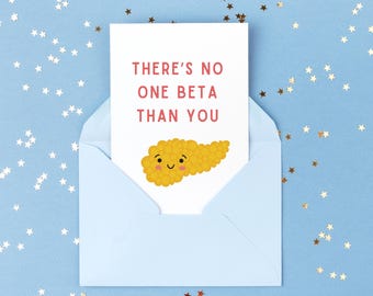 Funny Endocrinology Card: Medical Pun Gift for Doctor, Nurse (PDF)