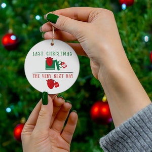 Cardiology Christmas ornament, Medical puns, cardiologist holiday gift, medical humor, doctor gift, nurse gift, last christmas