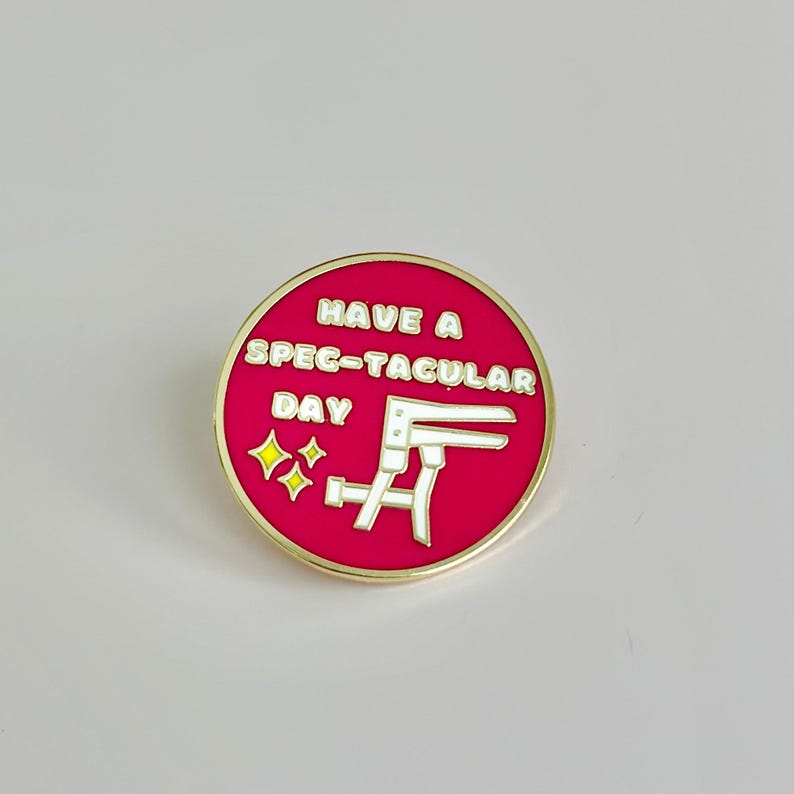 Gynecology pin, Gift for Gynecology nurse or doctor, Spec-tacular, graduation gift, MD appreciation, womens health team