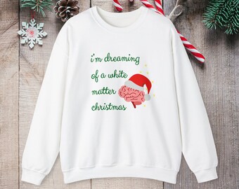 Neurology Christmas Sweater, Brain Doctor Holiday Party