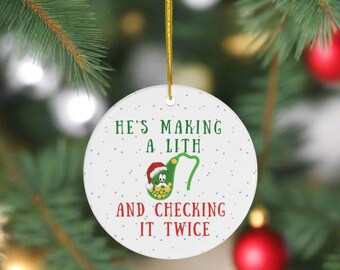 Funny Gallbladder Christmas Ornament – Surgeon Medical Pun Gift