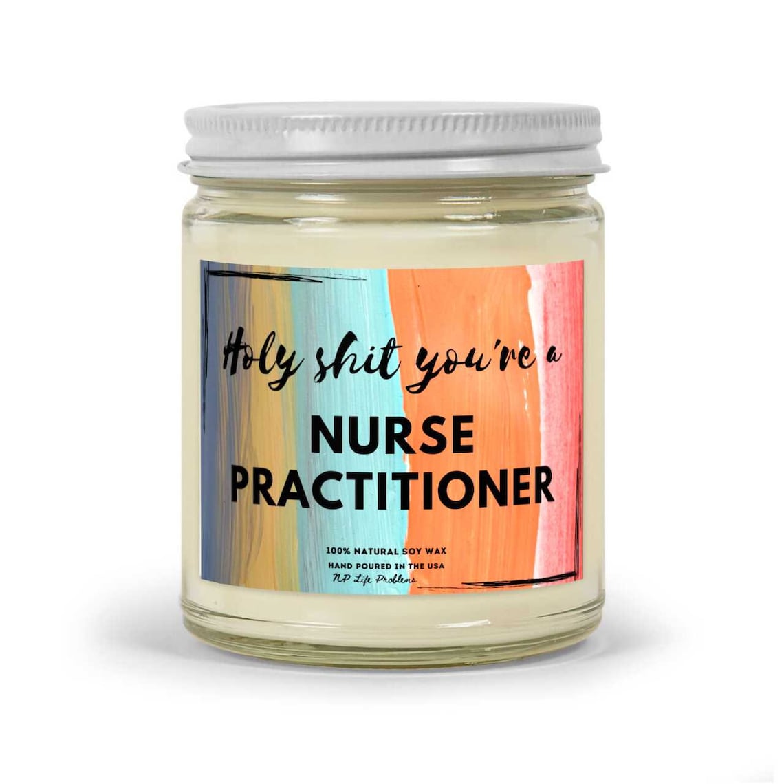 New Grad Nurse Practitioner Gift. Nurse Week Candle. Etsy