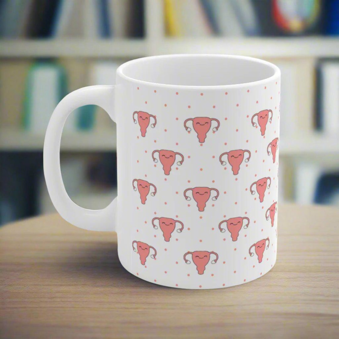 Uterus Mug | Women's Health, Gynecology Gift - Etsy