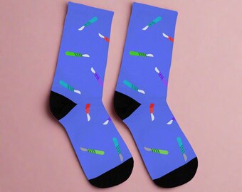 Scalpel Socks: Medical Anatomy Gift for Doctors & Nurses