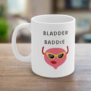 Funny Urology Mug, Urologist Gift for Doctor, Urogynecology Resident, Urology Graduation Match Day, White Coat Ceremony Gift, Bladder Baddie