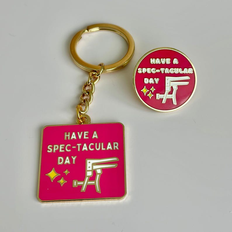 Gynecology pin, Gift for Gynecology nurse or doctor, Spec-tacular, graduation gift, MD appreciation, womens health team