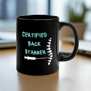 Anesthesia Mug - Funny CRNA Nurse Anesthetist Gift, Medical Humor Mug, Anesthesiologist, SRNA, Anesthesia Resident Coworker Gift