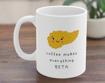 Endocrine Beta Cells Mug: Diabetes Nurse/Educator Gift