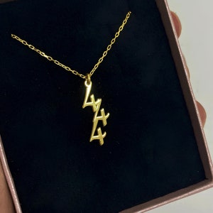 14K Gold Angel Number Necklace, Gold Personalized Jewelry, Spiritual Gift for Her, Sis Necklace, 111, 222, 333, 444, 555, 666, 777, 888, 999