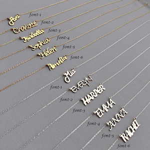 Multi Name Personalized Necklace: Custom 925 Sterling Silver Family Jewelry