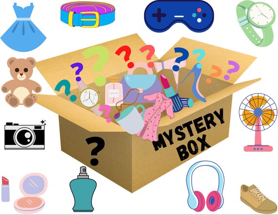 Mystery Box Surprise Box 8 Items  & Popular Brands 