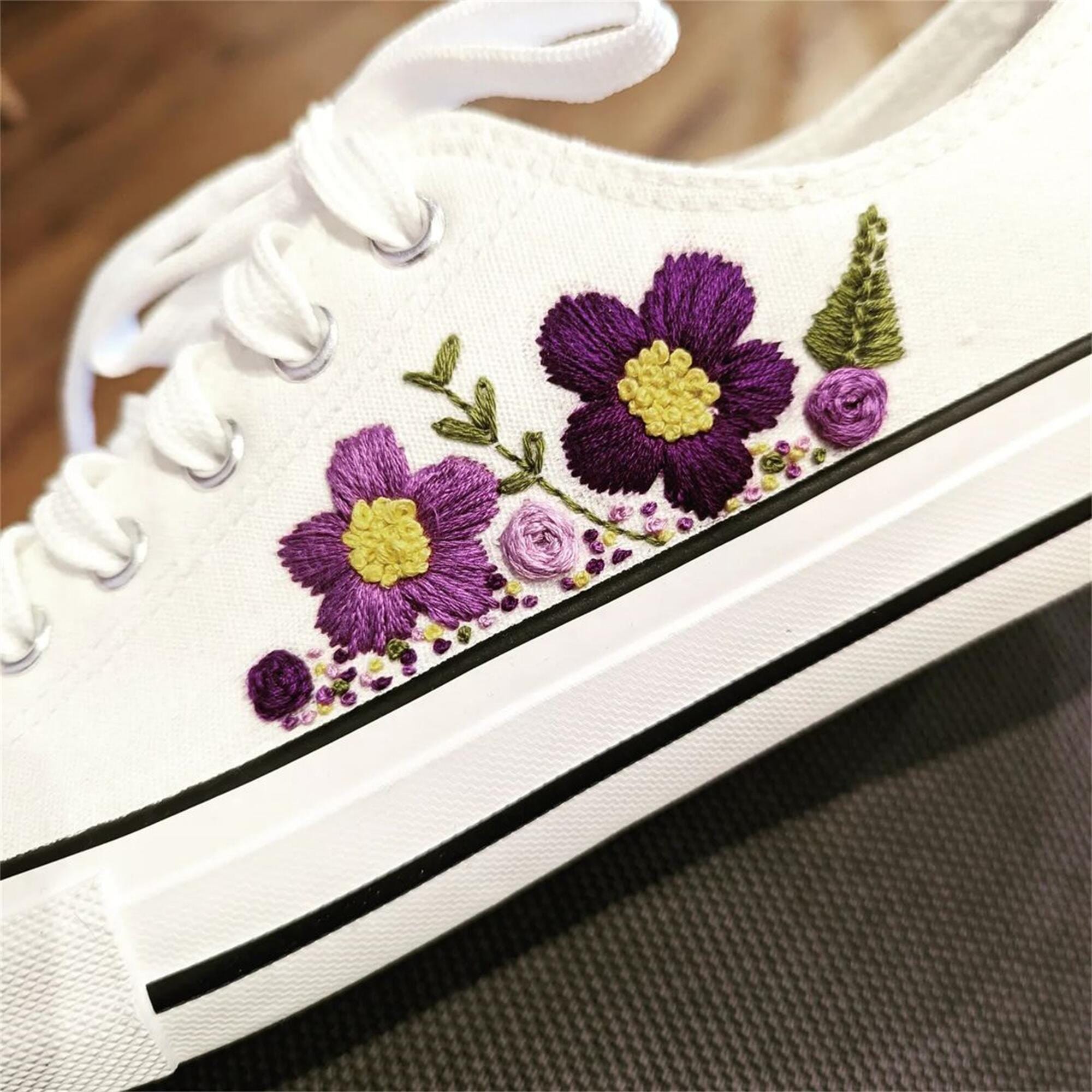 purple converse flowers