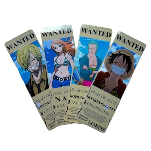 ANIME Inspired Bookmarks // Anime Bookmark // Manga Bookmark // Bookmark //