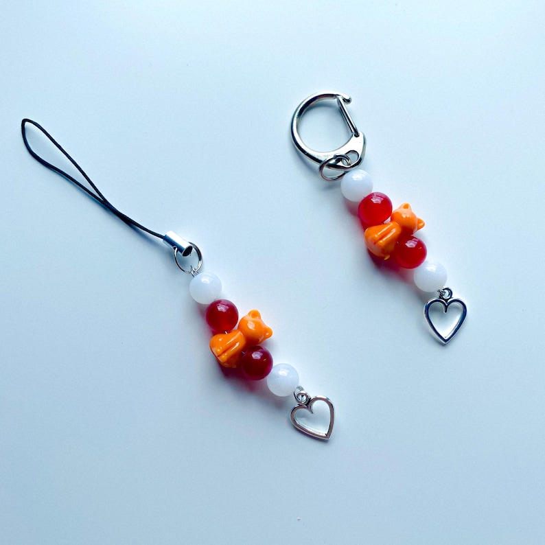 Matching Fruits Basket Anime Keychain // Phone Charm // Fruits Basket