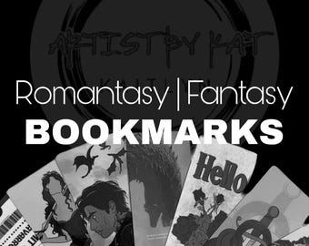 Romantasy Bookmark // Fantasy Bookmark //  Booktok // Romance // Mystical // Fairytale